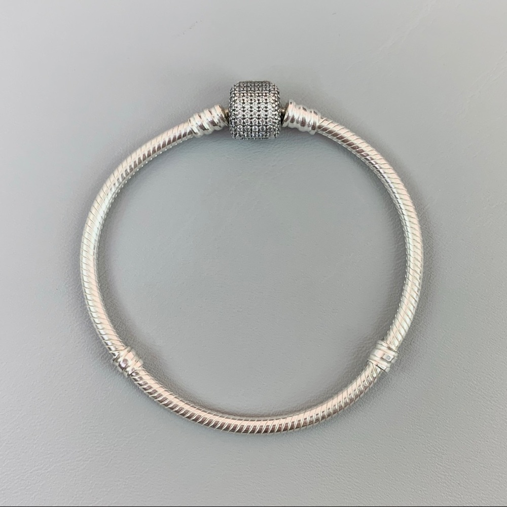 Pandora Pave Snake Chain Bracelet